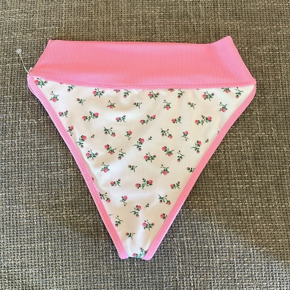 NWT BEACH RIOT Emmy High-Waisted Bikini Bottoms! - Picture 5 of 8